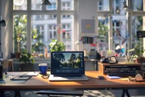 gradebuilder_A_laptop_stands_on_a_table_in_a_modern_office_of_72a04306-add2-4624-bbe3-089b1673e134_1